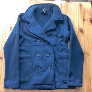 Patagonia Better Sweater double button Peacoat size Medium